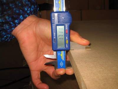 Calibrador digital Vernier (para medición de espesores)