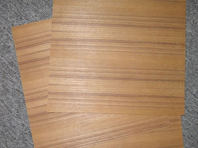 Contrachapado, madera contrachapada enchapada