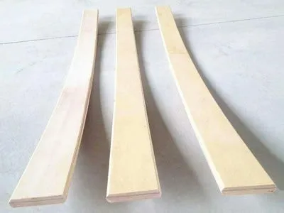 Láminas de madera para somier